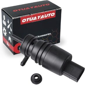 OTUAYAUTO 2218690121 Windshield Washer Pump with Grommet For Mercedes Benz C230 C300 G500 E300 E350 SL500 S500