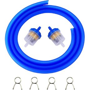 0.19''x39.37'' (5mmx1m) Gas Fuel Filter Hose Tube Line for Chinese GY6 50cc 150cc 139QMB 157QMJ Tao Tao Scooter ATV Motorcycle Parts Blue