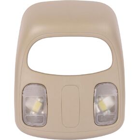 Overhead Console Housing Compatible with Dodge Ram 1500 2500 3500 4500 5500 2002-2010 Replaces 1DK78BD1AA,Overhead Console Dome Map Reading Light Lamp