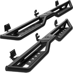 Tyger Auto Star Strider Running Boards Compatible with 2019-2025 Ram 1500 (Not Fit 19-24 Classic) | Crew Cab | TG-SR2D74928 | Side Step Rails Nerf Bars