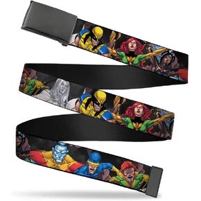 Buckle-Down unisex adult Buckle-down Web X-men 1.25" Belt, X-men, 1.25 Wide - Fits up to Pant Size 42 US in Saudi Arabia