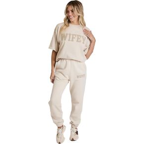 Wifey Teddy Tee في الشمبانيا | قميص لشهر العسل | هدية للذكرى السنوية أو عيد الميلاد أو حفلة توديع العزوبية أو الزفاف