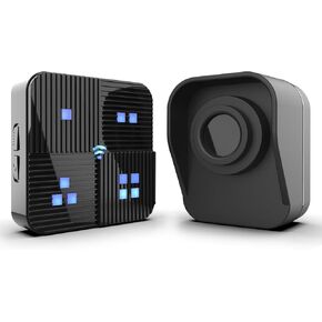 إنذار ChunHee للممر، جهاز استشعار الحركة اللاسلكي، إنذار خارجي داخلي، كاشف مقاوم للطقس، نظام تنبيه أمني، مراقب 800 قدم، حماية طويلة المدى خارج/داخل الممتلكات - جهاز استقبال واحد ومستشعر واحد in Kuwait