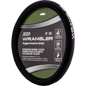 Plasticolor 006712R01 Steering Wheel Cover compatable with Jeep Wrangler