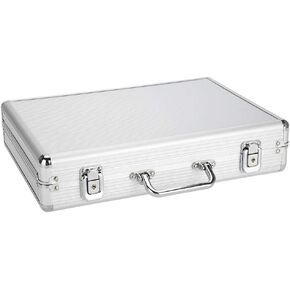 Watch Storage Box 24 Grids Aluminum Alloy Suitcase Watch Display Storage Box Watch Organizer Case