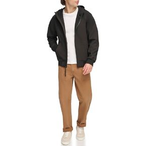 Levi's Men's Hooded Water Resistant Softshell Bomber Jacket