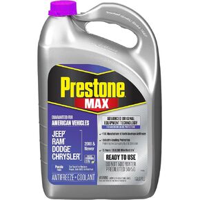 Prestone AF6900 Cooling System Antifreeze Ready to Use, 1 Gallon, Pack of 6