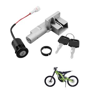 Fits for Sur Ron Ignition Key Switch Electric Dirt Bike Key Set Ignition Lock Cylinder Fit for Surron Sur Ron X Sur Ron S Light Bee Motorcycle Ignition Key Switch