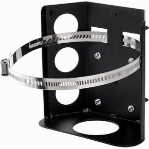 Aluminum Propane Tank Holder for 5LB Bottle 8 in Diameter, Propane Tank Mounting Bracket for RV, Trailers, Truck, Jeep