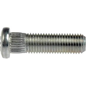 Dorman 610-360 M12-1.50 Serrated Wheel Stud - 12.37mm Knurl, 42mm Length Compatible with Select Acura / Honda / Isuzu Models, 10 Pack