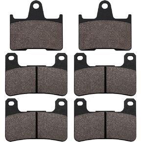Brake Pads Front and Rear for Suzuki GSXR 1000 2004 2005 2006, GSXR 600 K4/K5 2004 2005, GSXR 750 K4/K5 2004 2005