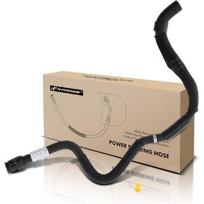 A-Premium Power Steering Hose Return Hose Line Assembly Compatible with BMW 545i/645Ci 2004-2005, 550i/650i 2006-2010, 4.4L 4.8L, Cooler To Reservoir