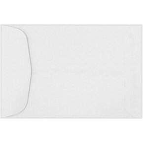 LUXPaper Open End Envelopes | 4 5/8" x 6 3/4" | Bright White | 24lb. Text | 500 Qty