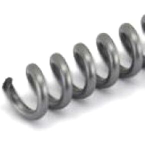 Spiral Binding Coils 6mm (¼ x 36-inch) 4:1 [pk of 100] Silver (PMS 877 C-Metallic)