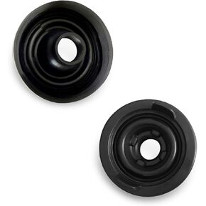 2 PCS Car LED Lights Protector, H4 Spotlight Dust Covers, Sutible for Most Cars, Trucks and Vans, Automobile Replacement Accessories (Black)