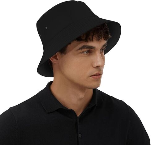 Bucket Hat Lightweight Printed Beach Sun Hat Fashion Fisherman Hat for Women Men in Saudi Arabia