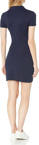 Lacoste Women's Classic Short Sleeve Stretch Mini Pique Polo Dress in Saudi Arabia