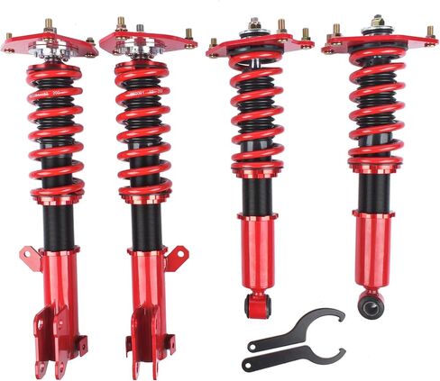 GELUOXI ارتفاع قابل للتعديل Coilover تعليق امتصاص الصدمات خفض عدة استبدال لـ 2006-2012 Mitsubishi Eclipse 2004-2012 Galant Coilovers Springs Struts in Saudi Arabia