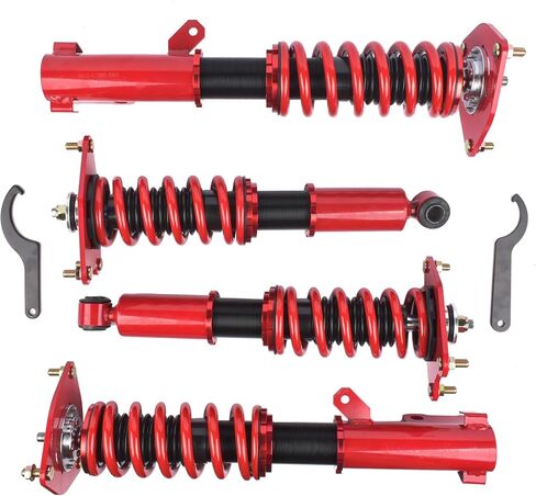 GELUOXI ارتفاع قابل للتعديل Coilover تعليق امتصاص الصدمات خفض عدة استبدال لـ 2006-2012 Mitsubishi Eclipse 2004-2012 Galant Coilovers Springs Struts in Saudi Arabia