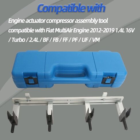 أداة إزالة مجموعة محرك الصمام المتغير 10259A متوافقة مع محرك Fiat MultiAir ومحرك Turbo 2012-2019 1.4L 16V / Turbo / 2.4L / BF/FB/FF/PF/UF/VM، أداة تجميع ضاغط محرك المحرك in Saudi Arabia