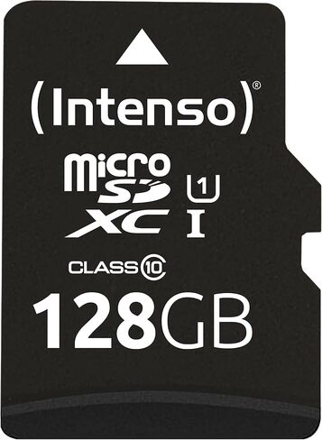 Intenso Microsdhc Memory Card, Class 4, 4 GB, Black in Saudi Arabia