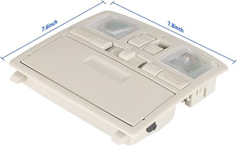 LABLT Overhead Console Map Reading Lamp Light Beige Replacement for 2009 2010 2011 Mazda 6 GS4C-69-970D-30 GS4C69970D30 in Saudi Arabia