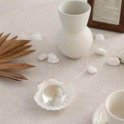 4Pcs Crystal Dome Paperweight and Crystal Magnifier,1.9 inch Diameter for Home Decor, Physics Classroom in Saudi Arabia