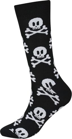 Men's 2/4 Packs Fun Crazy Novelty Dress Crew Socks in Saudi Arabia
