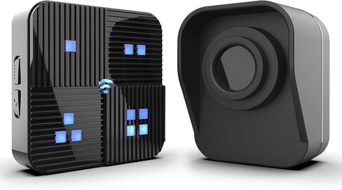 إنذار ChunHee للممر، جهاز استشعار الحركة اللاسلكي، إنذار خارجي داخلي، كاشف مقاوم للطقس، نظام تنبيه أمني، مراقب 800 قدم، حماية طويلة المدى خارج/داخل الممتلكات - جهاز استقبال واحد ومستشعر واحد in Kuwait