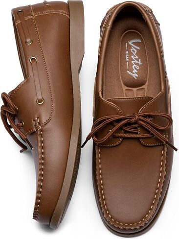 Vostey Men's Boat Shoes Casual Slip-on Loafers Arch Support Deck Shoes for Men in Saudi Arabia