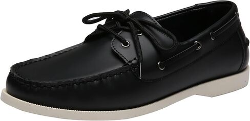 أحذية Vostey الرجالية على شكل قارب كاجوال سهلة الارتداء بدون كعب لدعم قوس القدم للرجال in Kuwait