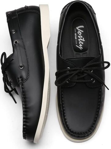 أحذية Vostey الرجالية على شكل قارب كاجوال سهلة الارتداء بدون كعب لدعم قوس القدم للرجال in Kuwait