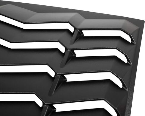 3pcs Rear & Side Window Louvers for 2011-2023 Dodge Charger SXT/GT/RT/RT Scat Pack/Scat Pack Widebody/SRT Hellcat Widebody, Matte Black ABS All Weather Windshield Sun Shade Cover in Saudi Arabia