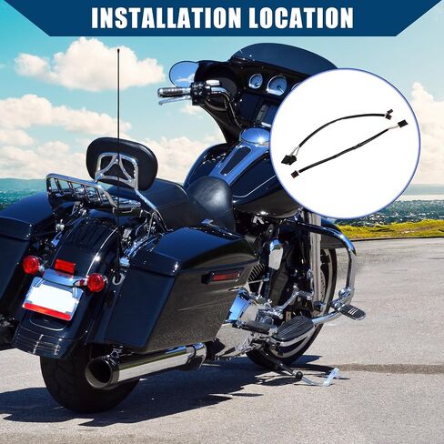 12 in Handlebar CAN Bus Circuit Wire Extension Harness for Harley Softail Dynas Electra Glide Road Glide Sportster/Handlebar Wire Extension Switch Wiring/Durable / 1 Set in Saudi Arabia
