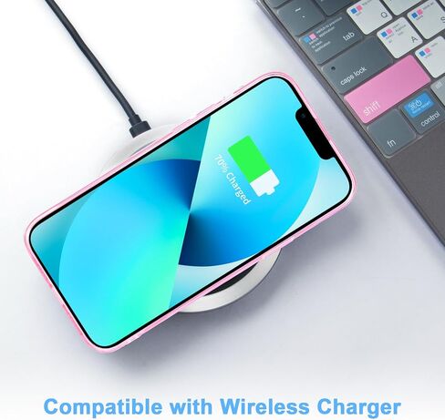 JJGoo for iPhone 13 Case Clear, Transparent Soft Shockproof Protective Slim Thin Phone Bumper Phone Cases for iPhone 13 in Kuwait