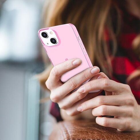 JJGoo for iPhone 13 Case Clear, Transparent Soft Shockproof Protective Slim Thin Phone Bumper Phone Cases for iPhone 13 in Kuwait
