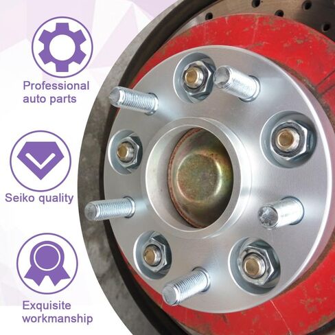 5 قطع ترصيع للعجلات، M12×1.5 ترصيع عجلة السيارة، استبدال ترصيع الإطارات الفولاذية OEM9094202037،9094202067، ملحقات السيارة الأساسية، مسامير العروة، محاور العجلات الآمنة مناسبة لتويوتا تشيفي ولكزس سليل بونتياك in Saudi Arabia