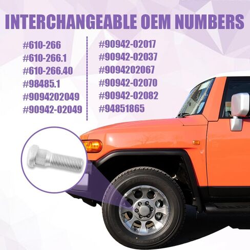 5 قطع ترصيع للعجلات، M12×1.5 ترصيع عجلة السيارة، استبدال ترصيع الإطارات الفولاذية OEM9094202037،9094202067، ملحقات السيارة الأساسية، مسامير العروة، محاور العجلات الآمنة مناسبة لتويوتا تشيفي ولكزس سليل بونتياك in Saudi Arabia