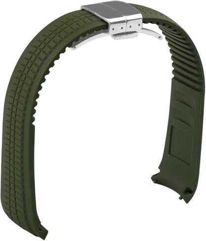 Compatible for 21mm Patek Philippe Aquanaut PP 5164A 5165 5167A 5167R 5168 5968 5267 200A-010 Rubber Watch Band Replacement for men Silicone Wirstband Strap women Bracelet in Saudi Arabia