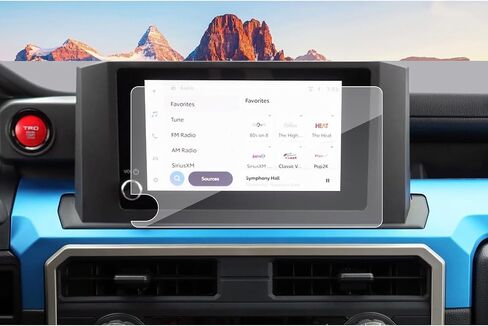 SXCY for Toyota 2022 2023 2024 Tundra Limited 14 بوصة واقي شاشة GPS من الزجاج المقسى 2023 2024 Tundra Navigation Screen Protector Touch Screen Accurate Clear Film in Kuwait