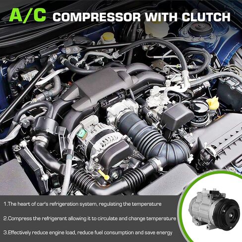 A/C كومبرسور لتكييف السيارة مخلب صالح ل 2007-2014 فورد إكسبيديشن F-150 07-09 F-250 08-09 F-350 07-08 لينكولن مارك LT نافيجيتور in Saudi Arabia