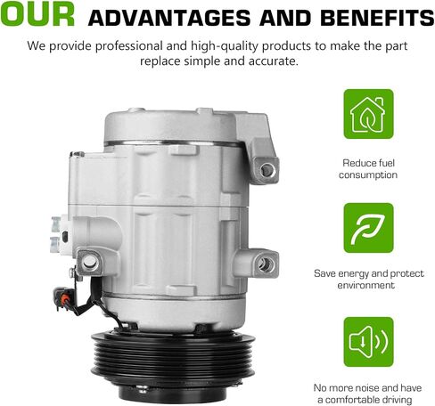 A/C كومبرسور لتكييف السيارة مخلب صالح ل 2007-2014 فورد إكسبيديشن F-150 07-09 F-250 08-09 F-350 07-08 لينكولن مارك LT نافيجيتور in Saudi Arabia