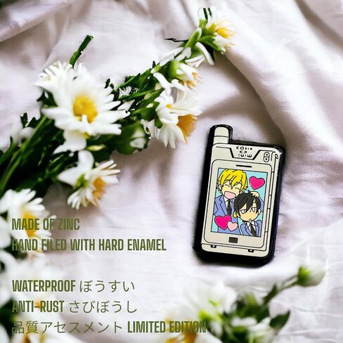 Ouran High School Host Club Pin Ouran Hs Host Club Enamel Pins SD Haruhi Pins SD Tamaki Pin Ouran High School Host Club Merch ouran high school host club manga in Saudi Arabia