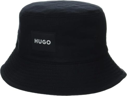 HUGO Women's Square Logo Cotton Bucket Hat in Saudi Arabia