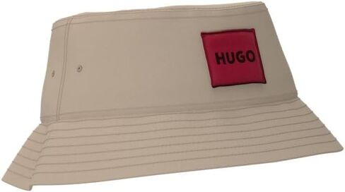 HUGO Women's Square Logo Cotton Bucket Hat in Saudi Arabia