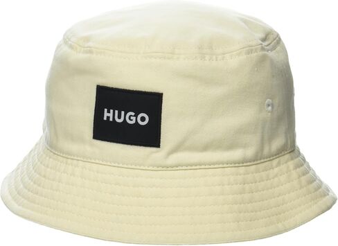 HUGO Women's Square Logo Cotton Bucket Hat in Saudi Arabia
