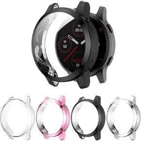 4-Pack Screen Protector Compatible with Garmin Venu 2 Plus Case, Soft TPU Plated Case All-Around Protective Full Cover Face Bumper Compatible for Garmin Venu 2 Plus