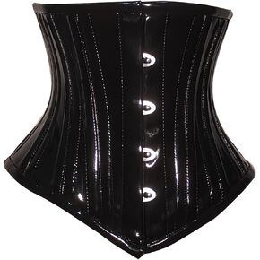 Underbust Corset Steel Boned PVC Heavy duty waist trainer, Hourglass Body Shaper Corset C18PD in Saudi Arabia