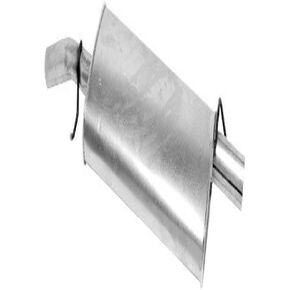 Walker Quiet-Flow SS 22726 Direct Fit Exhaust Muffler 2.5" Inlet (ID) 2.25" Outlet (OD) for Chevrolet S10