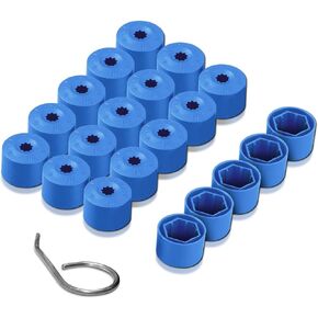 20PCS Car Wheel Lug Nut Covers, 17mm Wheel Bolt Protection Caps with Removal Tool, 1K0 601 173 - Compatible with VW Jetta, Beetle, Passat, GTI, CC